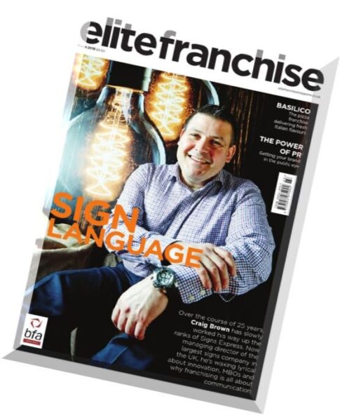 Elite Franchise Magazine – March 2016