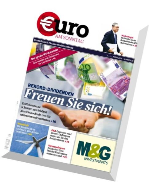 Euro am Sonntag – N 10, 05 Marz 2016