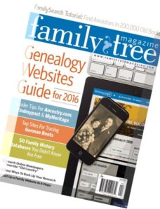 Family Tree USA – March-April 2016