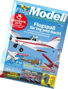 Flugmodell – April 2016