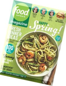 Food Network Magazine – April 2016