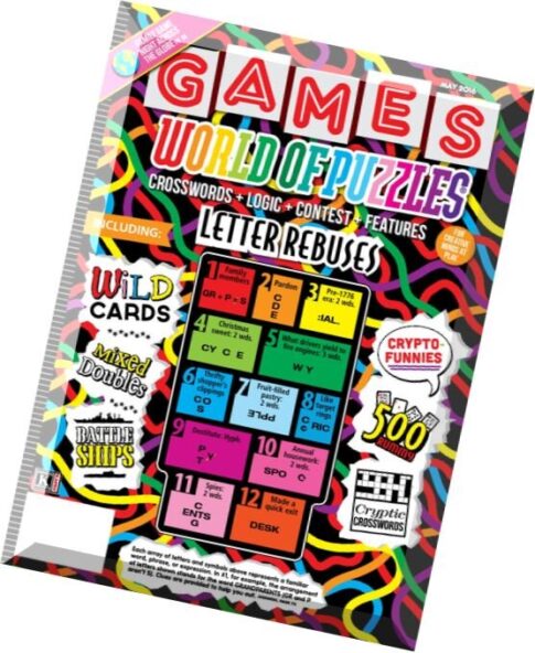 Games World of Puzzles — May 2016