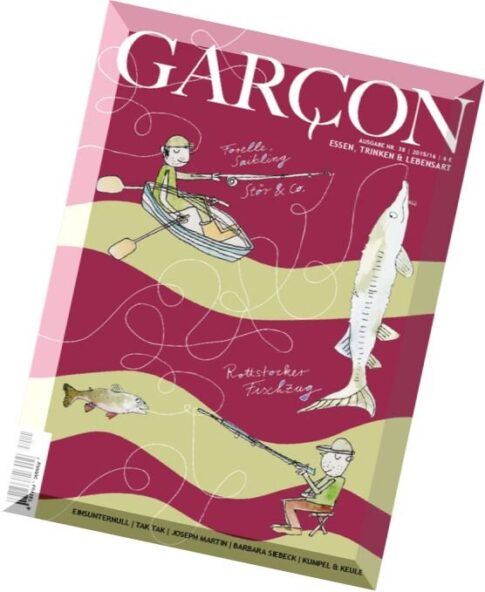 Garcon Magazin – Dezember 2015-Januar 2016