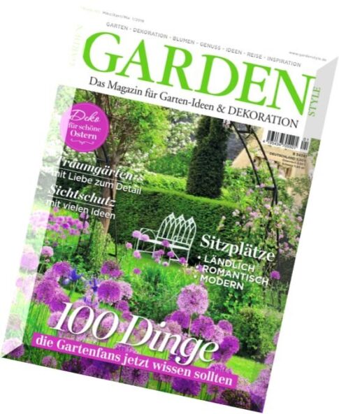 Garden Style Magazin — Marz-Mai 2016