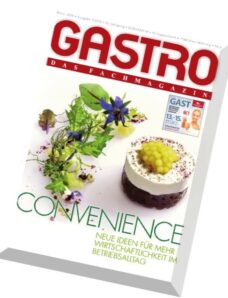 GASTRO das Fachmagazin – Marz 2016