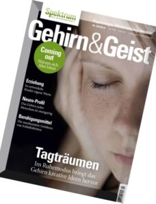 Gehirn und Geist Magazin — April 2016