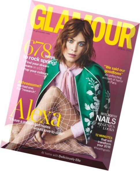 Glamour UK — April 2016