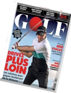 Golf Magazine — Avril 2016