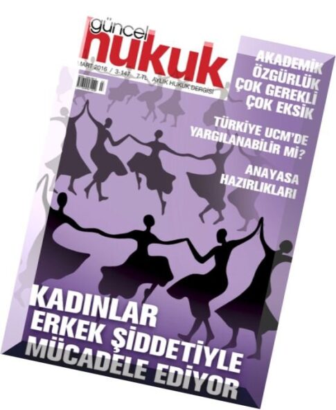 Guncel Hukuk – Mart 2016
