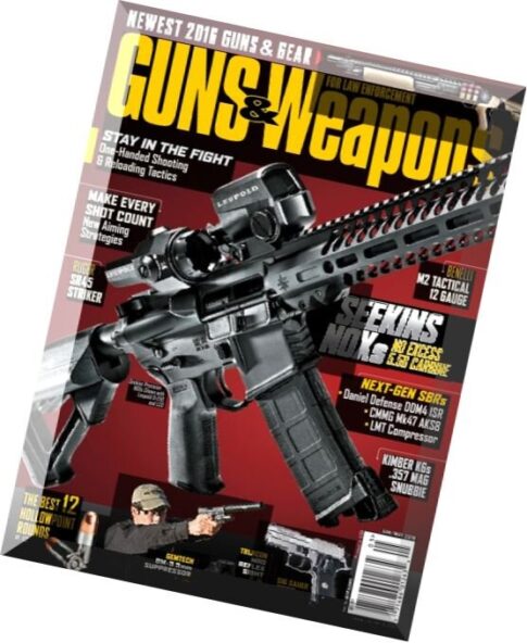 Guns & Weapons for Law Enforcement — April-May 2016