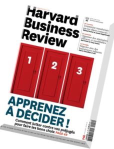 Harvard Business Review – Avril-Mai 2016