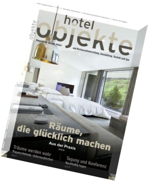 Hotel Objekte – Marz 2016