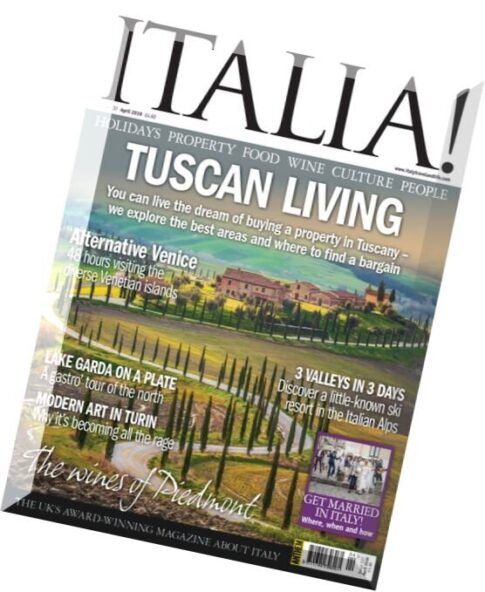 Italia! Magazine — April 2016