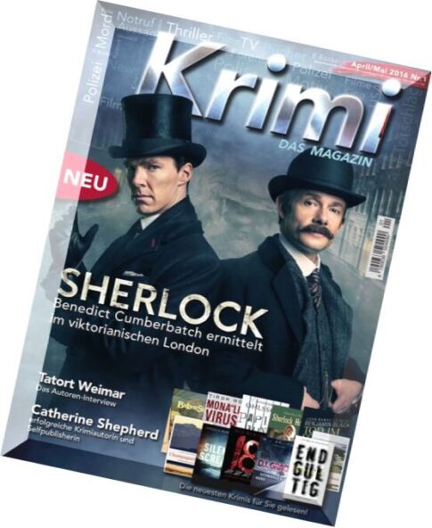 Krimi – Das Magazin – April – Mai 2016