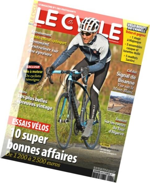 Le Cycle – Avril 2016