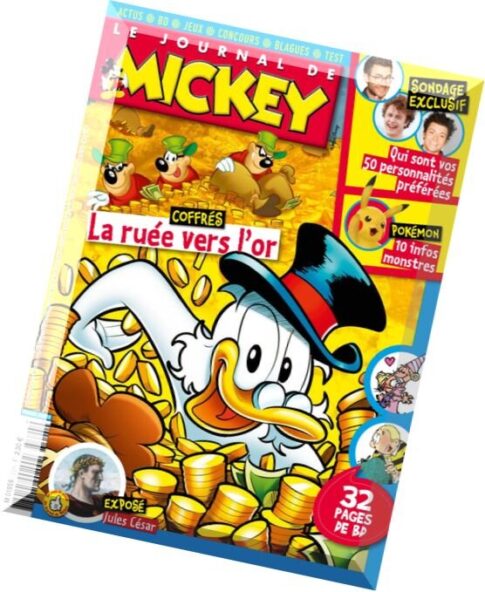 Le Journal de Mickey — 9 au 15 Mars 2016