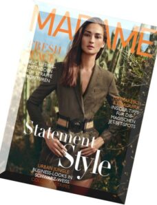 Madame Modemagazin – April 2016