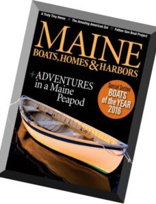 Maine Boats Homes & Harbors — March-April 2016