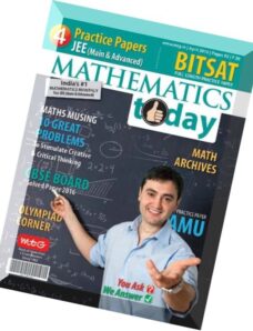 Mathematics Today — April 2016