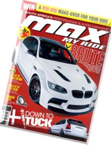 Max My Ride – May 2016