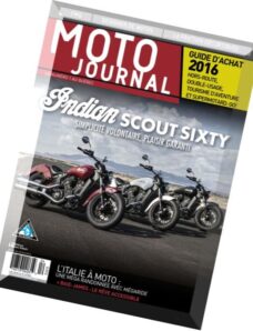 Moto Journal Quebec – Avril 2016