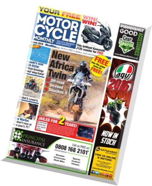 Motor Cycle Monthly – March 2016