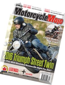 Motorcycle Mojo Magazine – April 2016