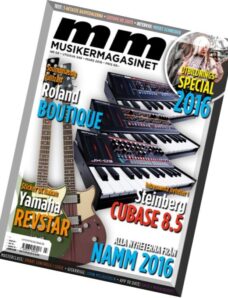 Musikermagasinet – Mars 2016