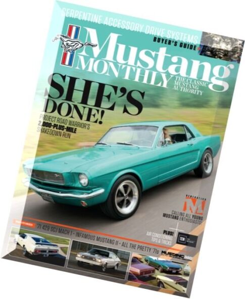 Mustang Monthly – April 2016