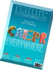 Nature Magazine – 10 March 2016