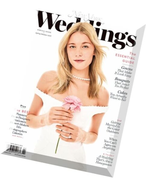 New York Magazine Weddings — Spring-Summer 2016