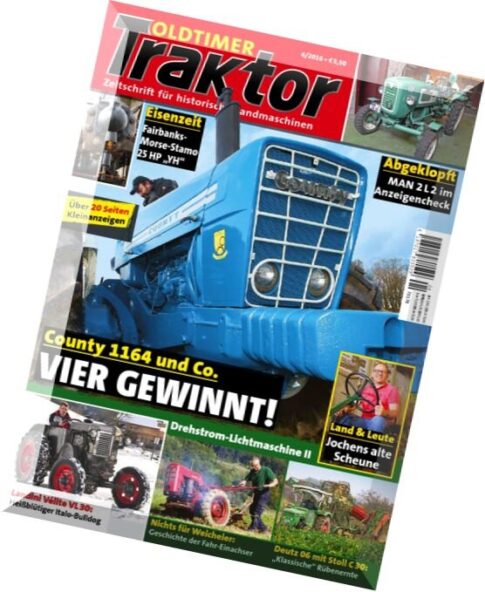 Oldtimer Traktor – April 2016