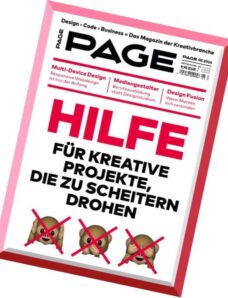 Page Das Magazin — Mai 2016