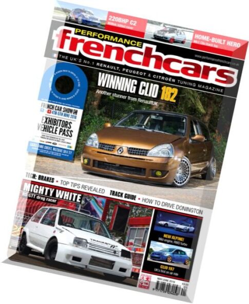 Performance French Cars — May-June 2016