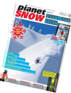 PlanetSnow – Yearbook 2015-16