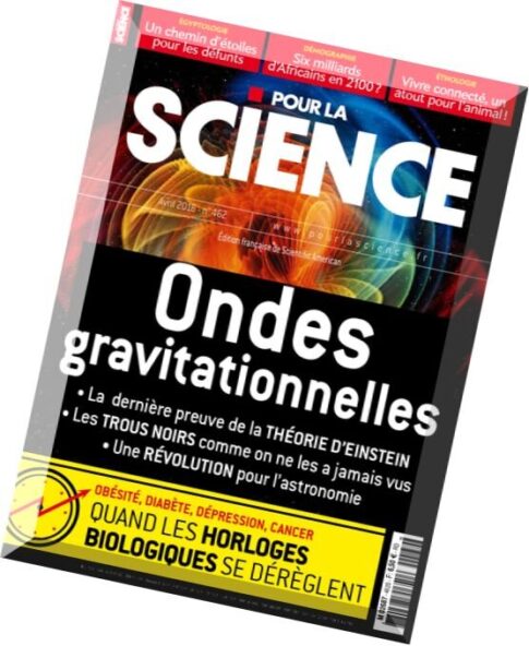 Pour la Science – Avril 2016