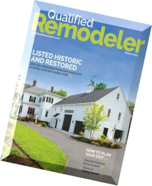 Qualified Remodeler – March 2016