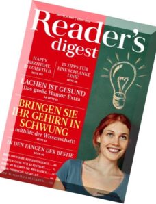 Readers Digest Germany — April 2016