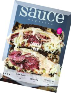 Sauce Magazine — March 2016