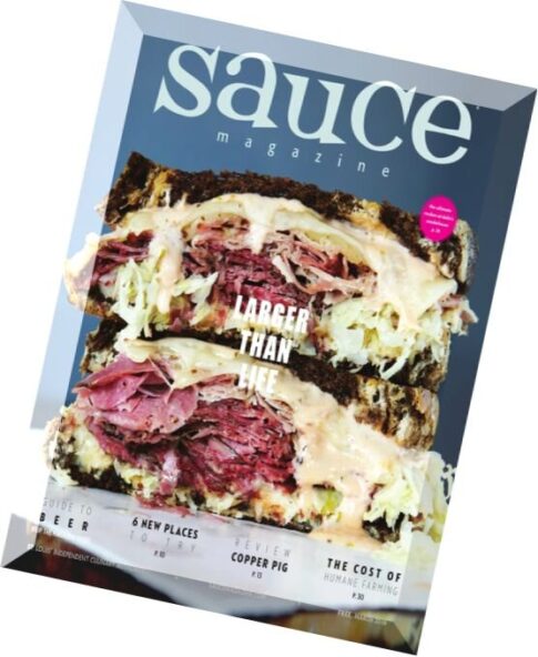 Sauce Magazine — March 2016