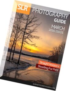 SLR Photography Guide – March 2016