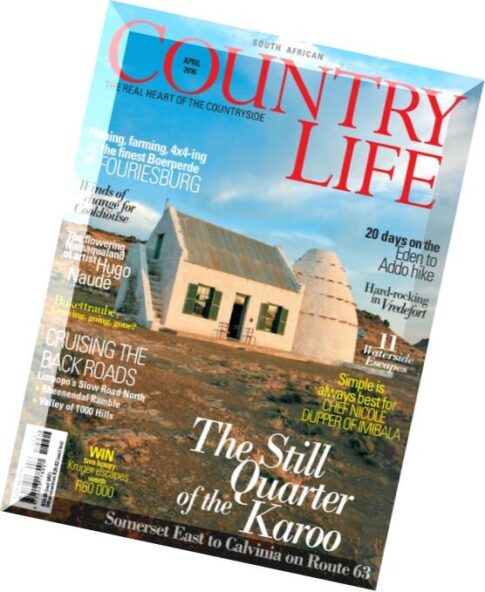 South Africa Country Life – April 2016