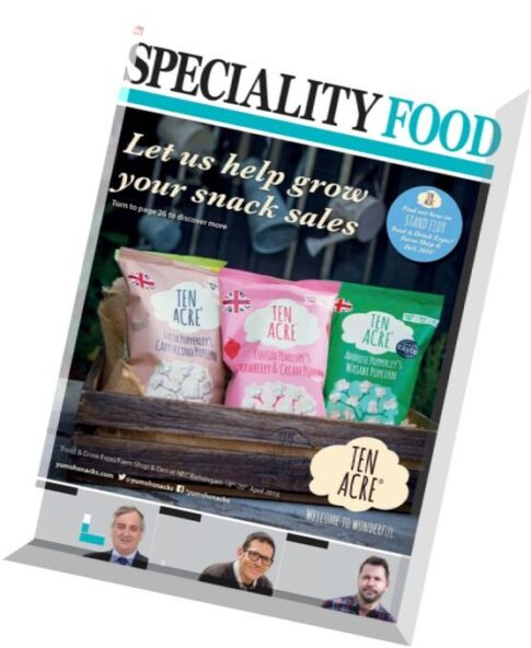 Speciality Food – March-April 2016