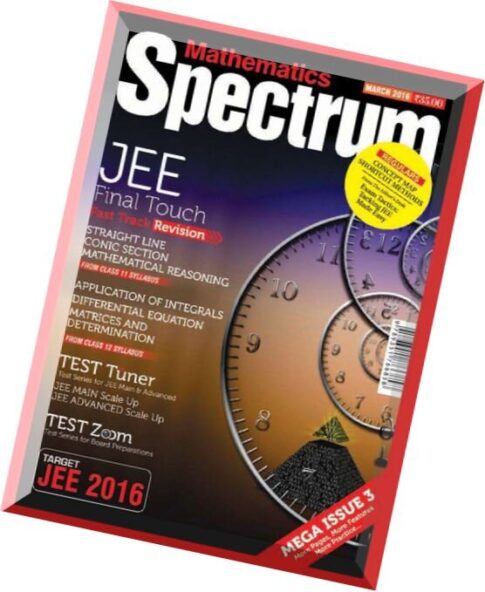 Spectrum Mathematics – March 2016