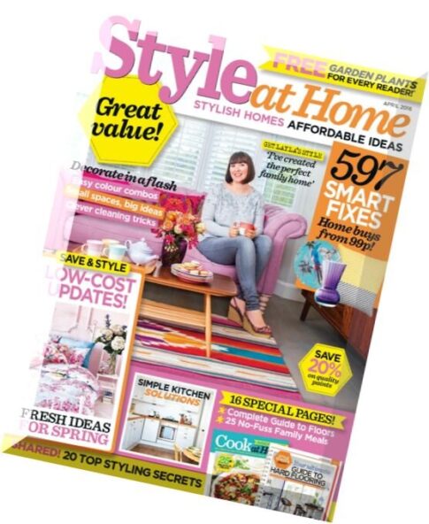 Style at Home – April 2016
