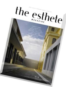 the esthete Magazine — N 01, 2016