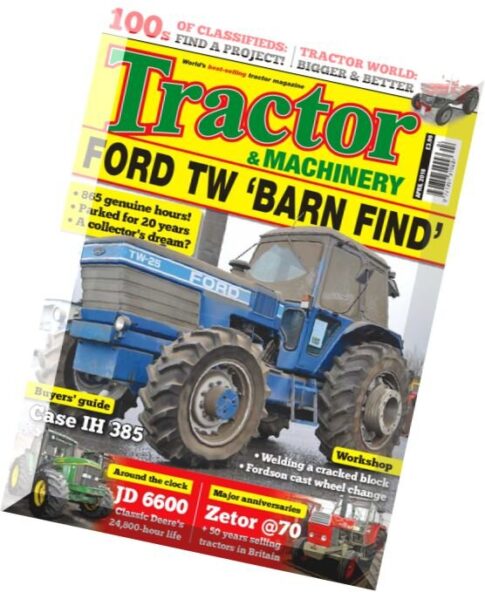 Tractor & Machinery – April 2016