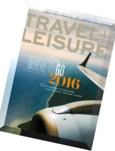 Travel+Leisure USA – January 2016