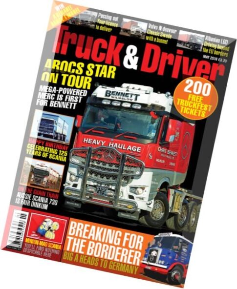 Truck & Driver — May 2016