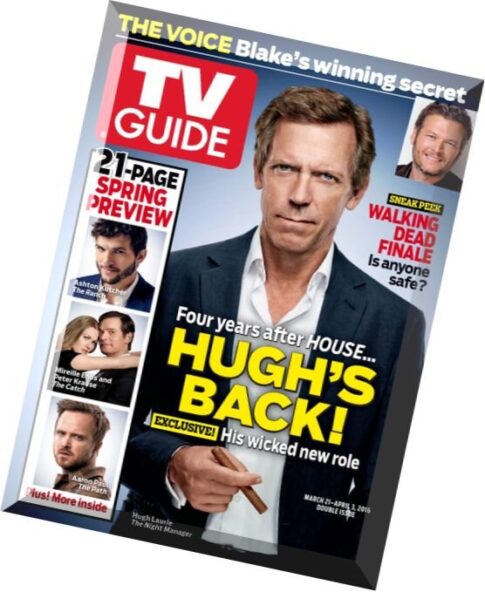 TV Guide – 21 March 2016
